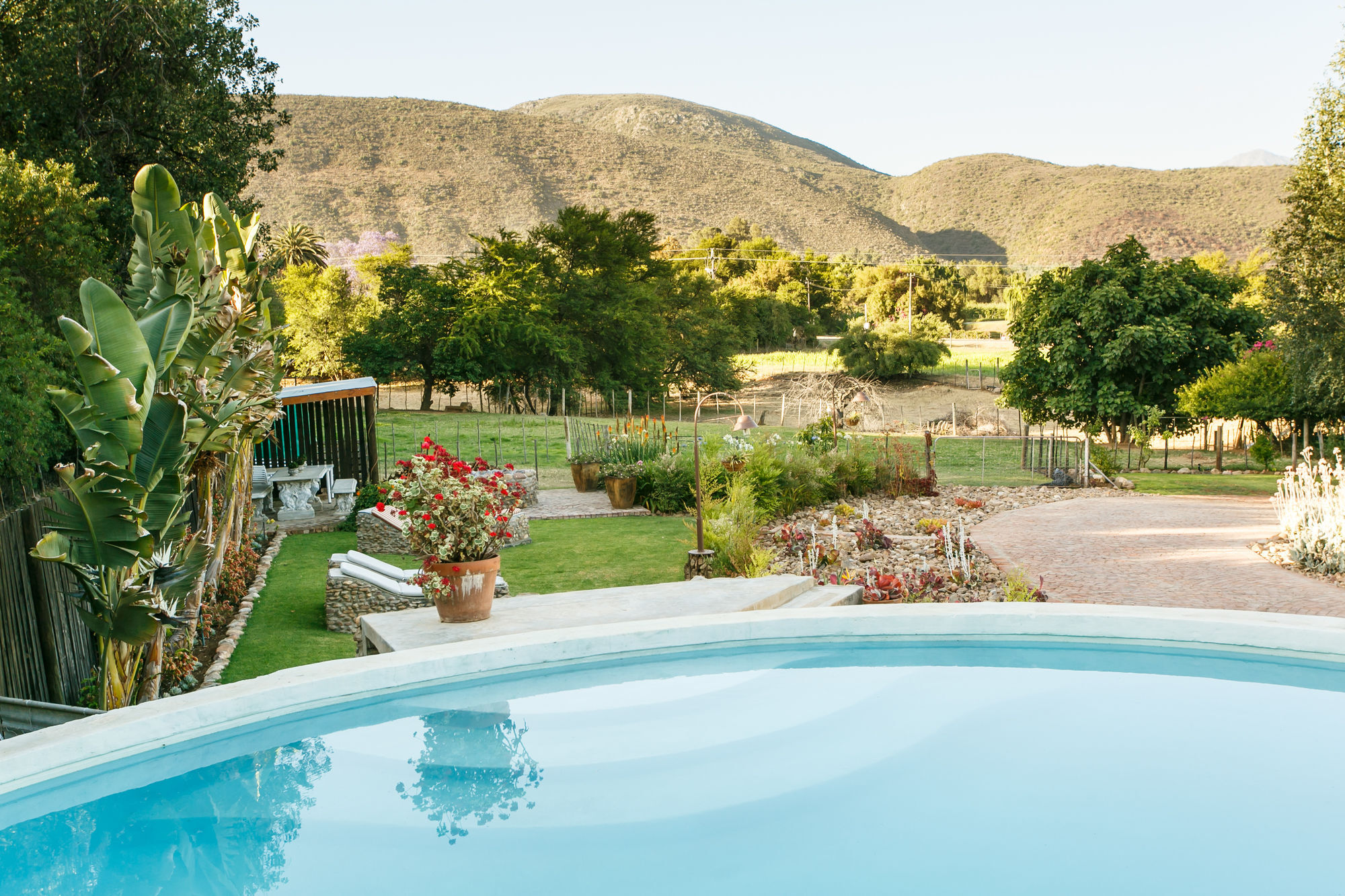 Die Fonteine pensión Oudtshoorn Exterior foto
